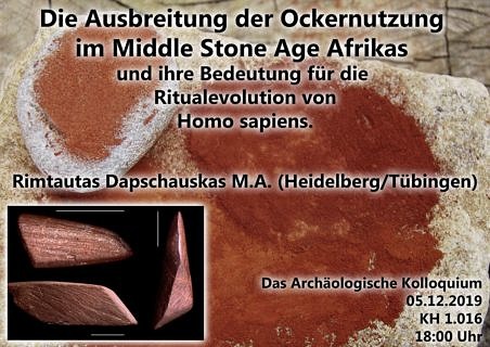 Zum Artikel "Das Archäologische Kolloquium am 5.12.2019"